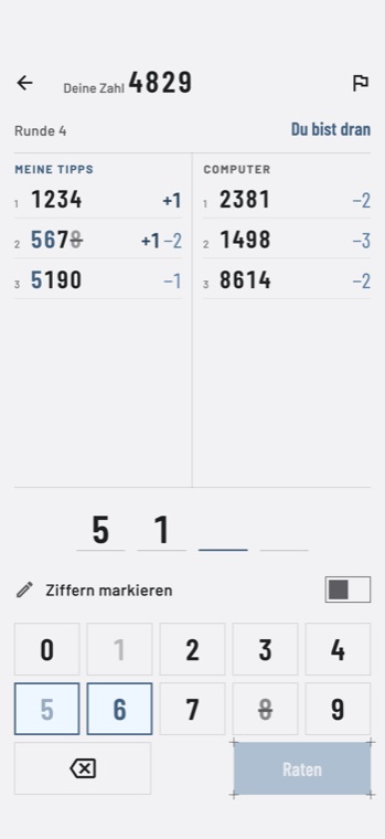 PlusMinus: Spiel