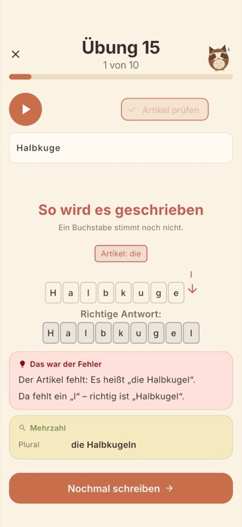 SchreibMama Deutsch: Korrektur